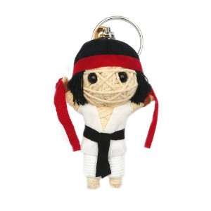  Ryu Street Fighter Voodoo String Doll Keychain Keyring 