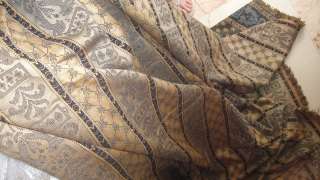 FRENCH ANTIQUE BED COVER TABLE THROW UPHOLSTERY DOLL PROJECTS c1880 