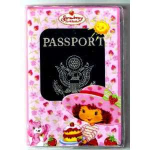 Strawberry Shortcake with Custard & Cake Glitter Passport Cover