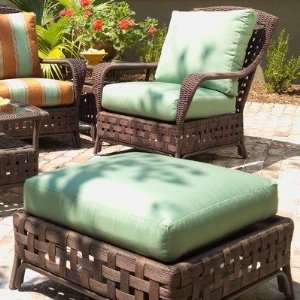  Haven Ottoman Fabric: Canvas Natural: Patio, Lawn & Garden