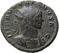 Aurelian AE Antoninianus Authentic Ancient Roman Coin  