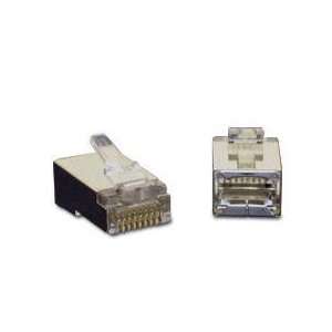   : Cables TG  100Pk Cat5E Mod Plus Rnd Solid/Stranded: Office Products