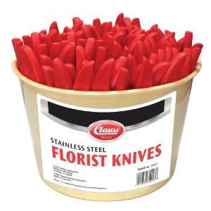   34013 Pail of 100 Straight Blade Floral Knives