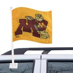  Minnesota Golden Gophers Gold Car Flag: Sports & Outdoors