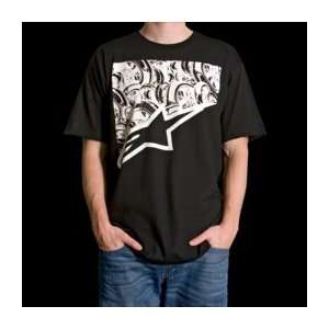  Alpinestars Pile Up T Shirt , Color: Black, Size: Sm 