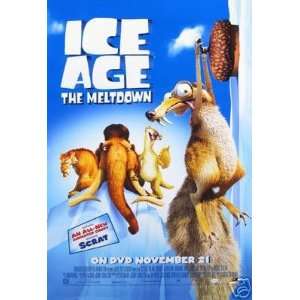 Ice Age 2 DVD Single Sided Original Movie Poster 27x40:  