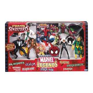   Marvel Legends Action Figure Boxed Set SpiderMan vs. The Sinister Six