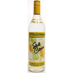  Stoli Citros Vodka 1 L Grocery & Gourmet Food