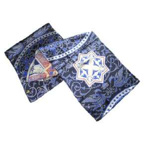  Blue Kaleidoscope   Pangborn Design Scarf 11018 