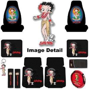 Betty Boop Hawaiian Aloha w/ Puppy Car Truck SUV Auto Accessories 