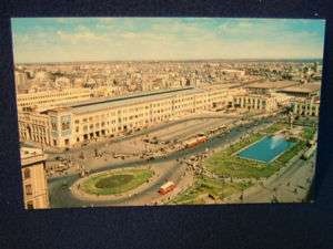 Ramses Station Cairo Egypt postcard  