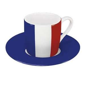 France   Espresso Cup and Saucer:  Kitchen & Dining