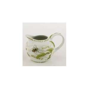   Tea Leaf and Honey Bee Creamer 11oz By Cardew Design: Kitchen & Dining