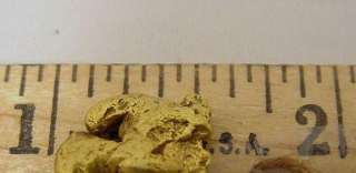 Strike the Motherlode! Perfect Natural California Gold Nugget  