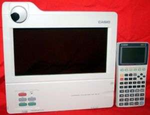 CASIO RM 9850G AND OH 10 WIRELESS PROJECTOR CALCULATOR  