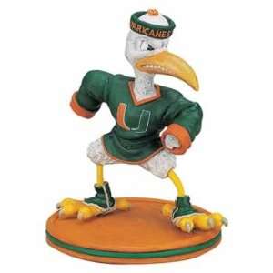  Miami Hurricanes Small Resin Figurine: Sports & Outdoors