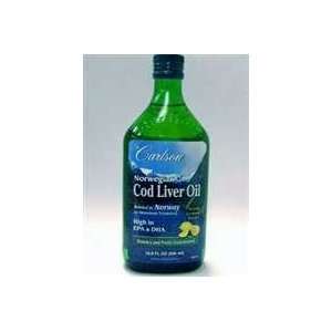  Carlson Labs   Cod Liver Oil Lemon   500 ml: Health 