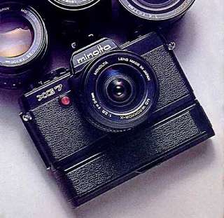 Minolta XG 7 35mm camera w/ 50mm lens with case  