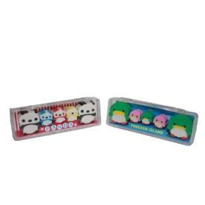  2x Cute 5 piece Eraser Set Toys & Games