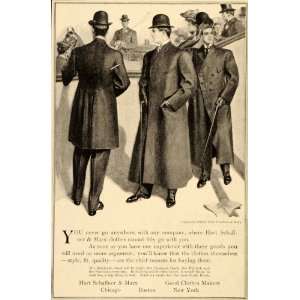  1904 Vintage Ad Hart Schaffner & Marx Men Fashion Business 