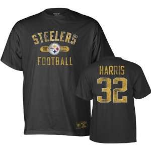   Steelers Black Practice Field Legend Jersey Name and Number T Shirt