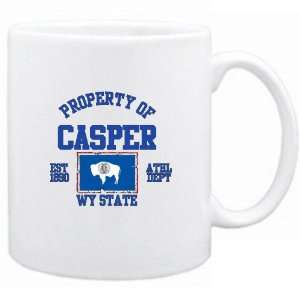   Property Of Casper / Athl Dept  Wyoming Mug Usa City