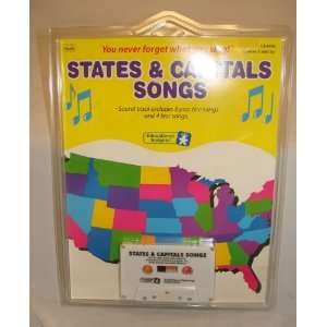    States & Capitals Songs Cassette (Audio Memory) Toys & Games