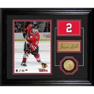 Duncan Keith Player Pride Desk Top Framed 10 x 12 Photograph and 