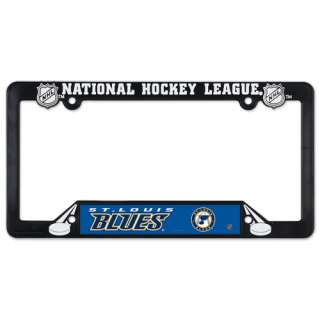 ST. LOUIS BLUES ~ NHL License Plate Frame Cover Holder Plastic ~ New 