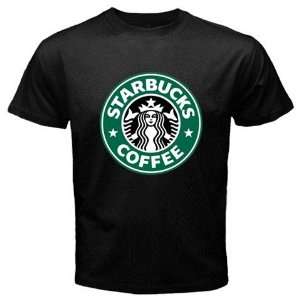  Starbucks Black Color T Shirt Logo I Free Shipping: Sports 
