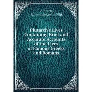   of Famous Greeks and Romans Edward Sylvester Ellis Plutarch Books