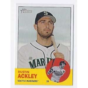  2012 Topps Heritage #366 Dustin Ackey Seattle Mariners 