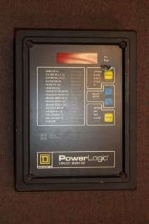 Square D Powerlogic 3020 CM2350 Circuit Monitor Meter w  