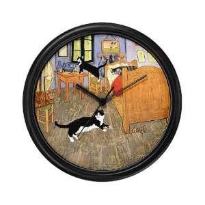  Vincents CATS Funny Wall Clock by  Everything 