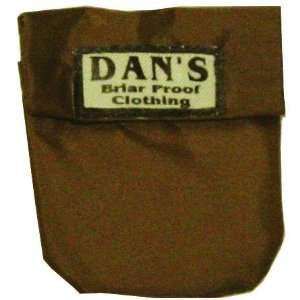  Dans Hunting Gear Small Brown Pouch 4 Inch X 4 Inch 