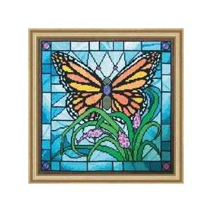    Monarch Butterfly Counted Cross Stitch Kit: Arts, Crafts & Sewing