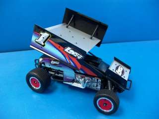 Team Losi Mini Sprint 1/18 R/C Dirt Oval Car Slider Electric 2.4GHz 