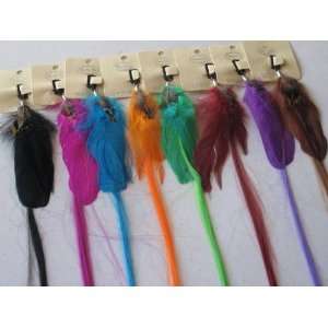  New Fashion Feather Hair Extension 8 Color Pack 