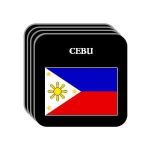  Philippines   CEBU Set of 4 Mini Mousepad Coasters 