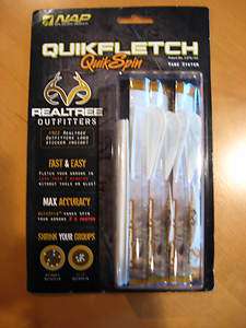 NAP REALTREE OUTFITTERS 2 QuikFletch Quick Spin Vane System  