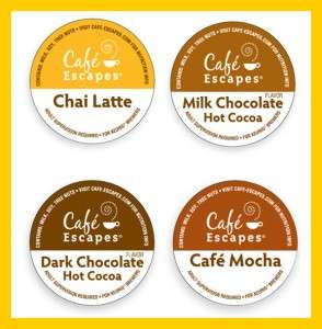 Cafe Escapes 16 K cups for Keurig * Pick a flavor *  
