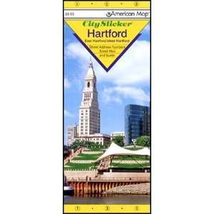   : American Map 655995 Hartford, CT City Slicker Map: Office Products