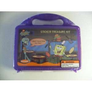  Spongebob Squarepants Sticker Treasure Kit: Toys & Games