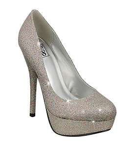 Jones Sparkle Platform heels Pump Multi Glitter  