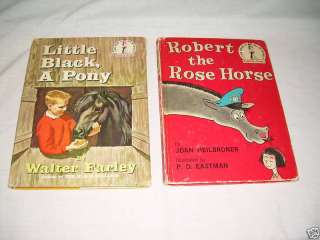 Dr. Seuss lot/2 1st LITTLE BLACK, ROBERT THE ROSE HORSE  