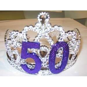  50th birthday tiara Toys & Games