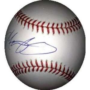 Marcus Thames Autographed Baseball