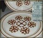malaga electra casual ceram 2 dinner plates 8 expedited shipping 