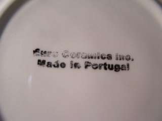 Euro Ceramica Dinner Plate Vineyard Beige Portugal HTF  