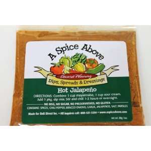 Spice Above Hot Jalapeno:  Grocery & Gourmet Food